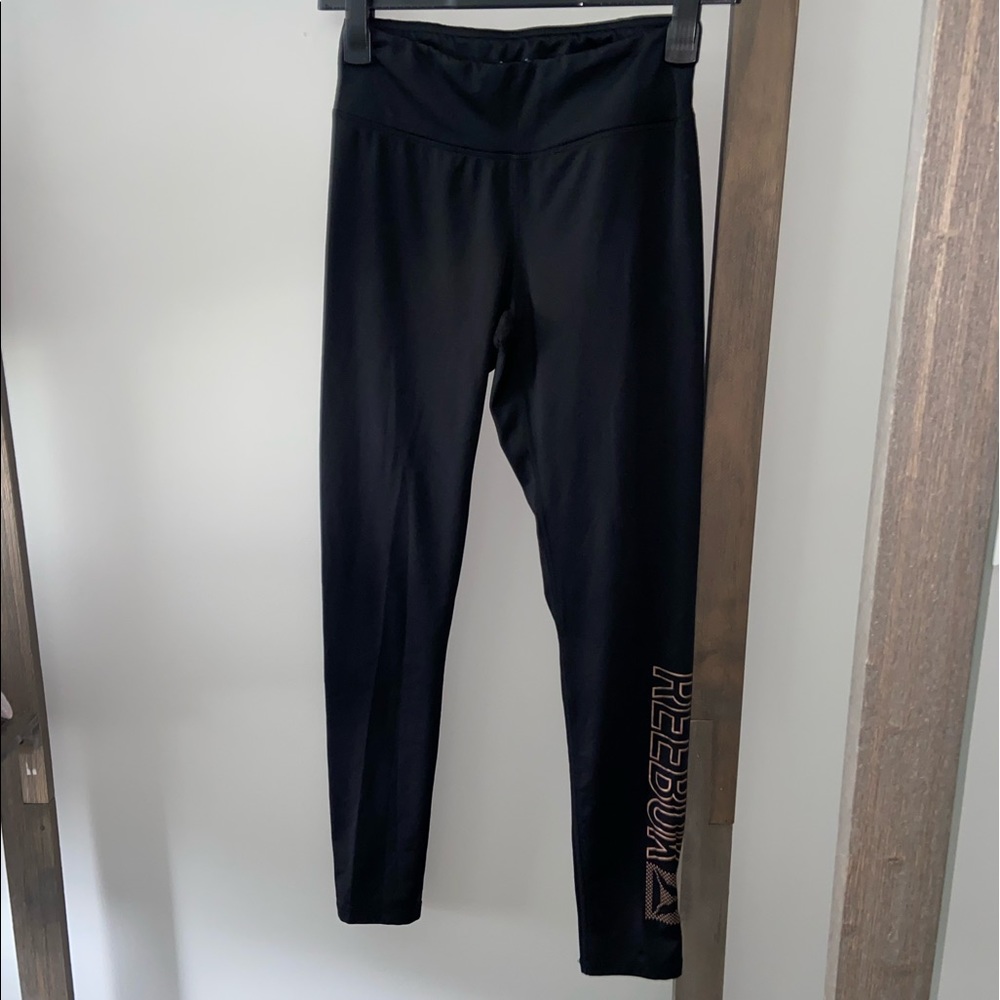 Reebok Fleece Leggings, Size S